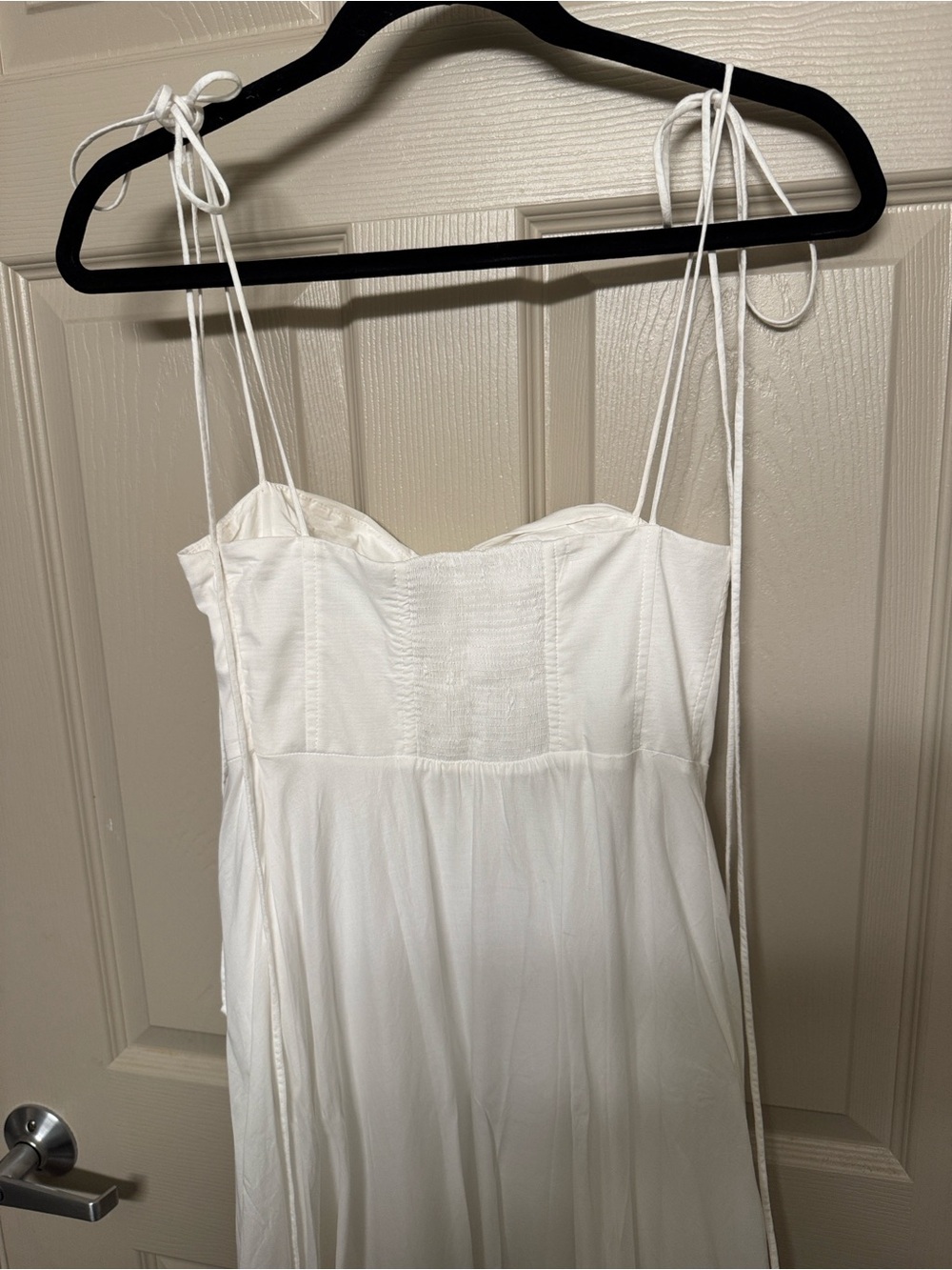 Zara | ZW Collection Ruffled Poplin Dress in Size Small - Picture 5 of 10